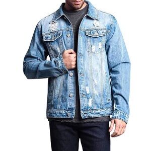 Victorious Distressed Jean Jacket